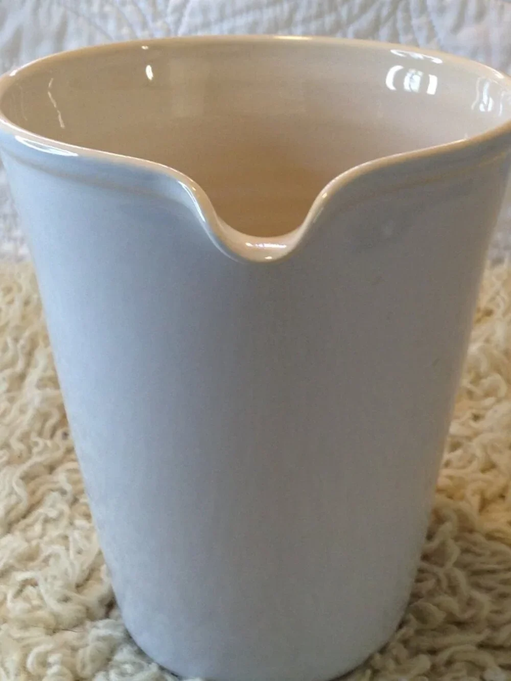 VTG '80 Fris Edam Holland Ceramic Milk Pitcher Cabincore Farmhouse Fresh Milk